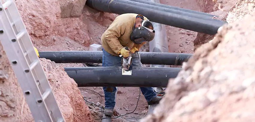 Cast Iron Sewer Pipe Replacement in Mount Prospect