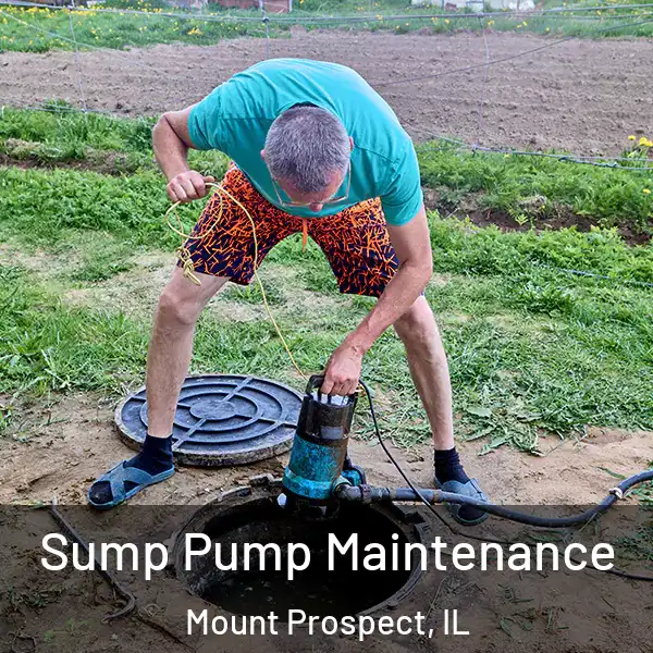  Sump Pump Maintenance Mount Prospect, IL